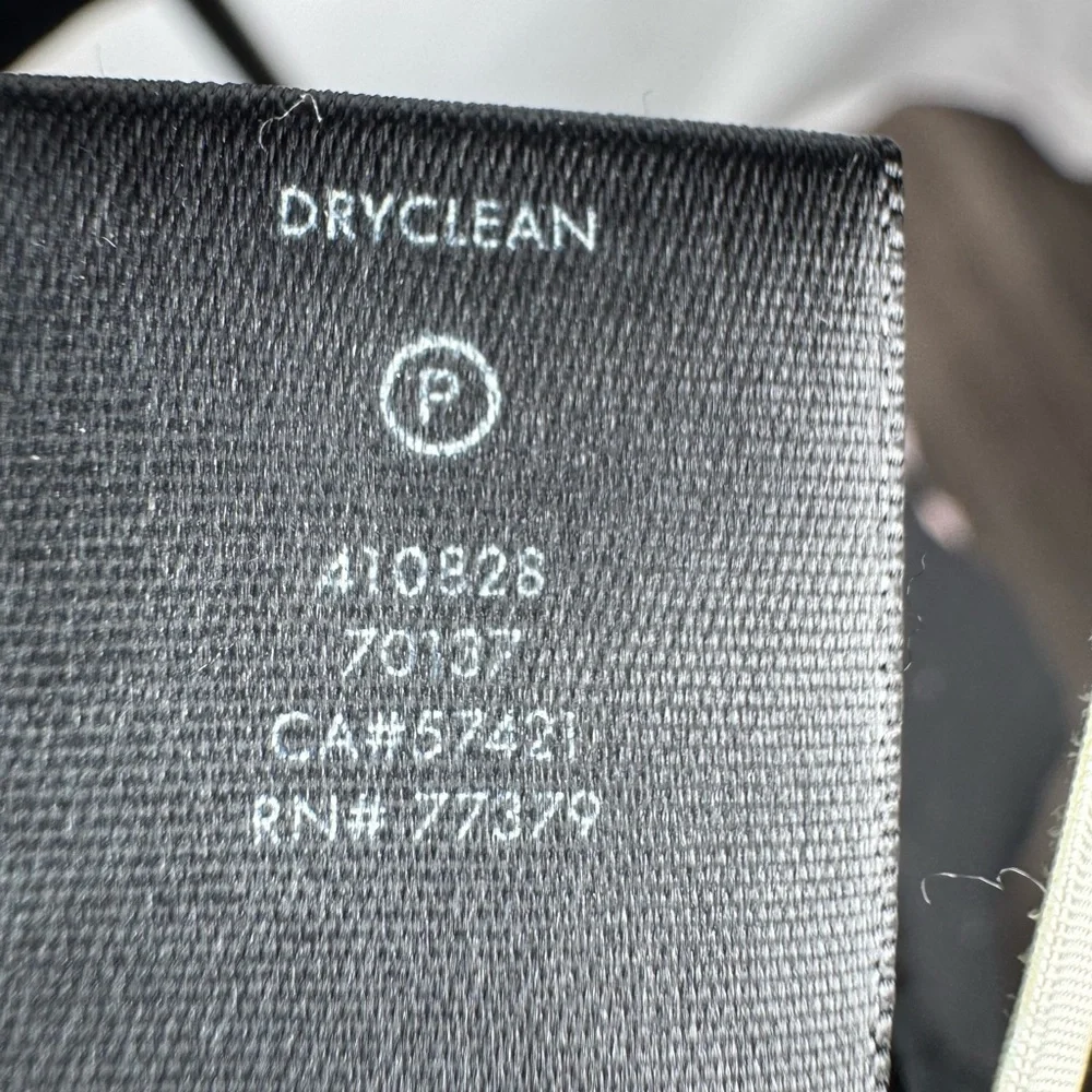 Ann Taylor Black Geometric Print Sleeveless Sheath Dress - Picture 6 of 6